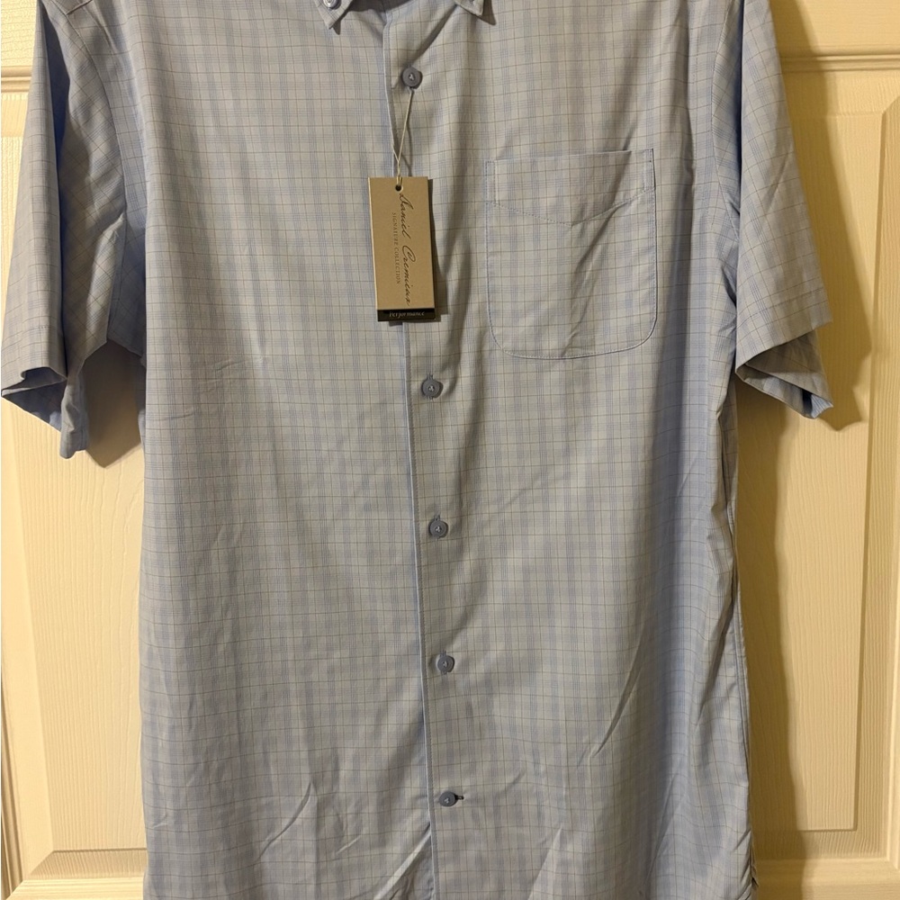 Daniel Cremieux Casual Button Down Shirt - Light Blue - Small